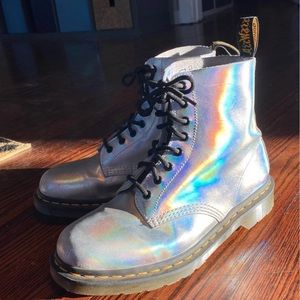 Rare Hologram Doc Marten 1460 pascal boots